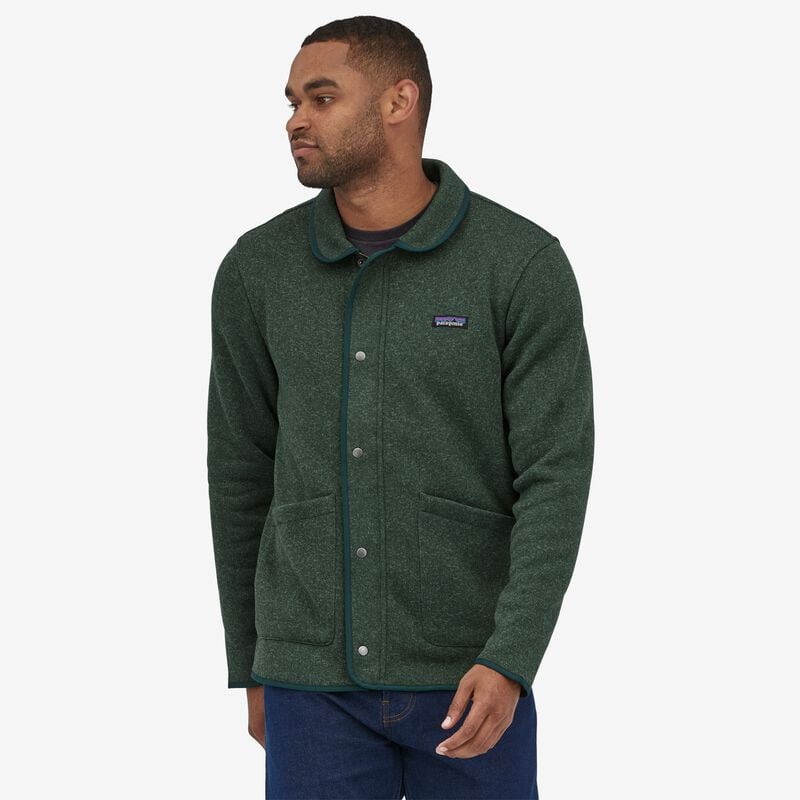 Patagonia Men's Better Sweater® Fleece Chore Coat - Pinyon Green
