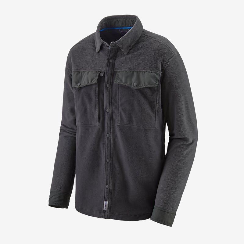 Patagonia Men's Long-Sleeved Early Rise Snap Shirt - Ink Black