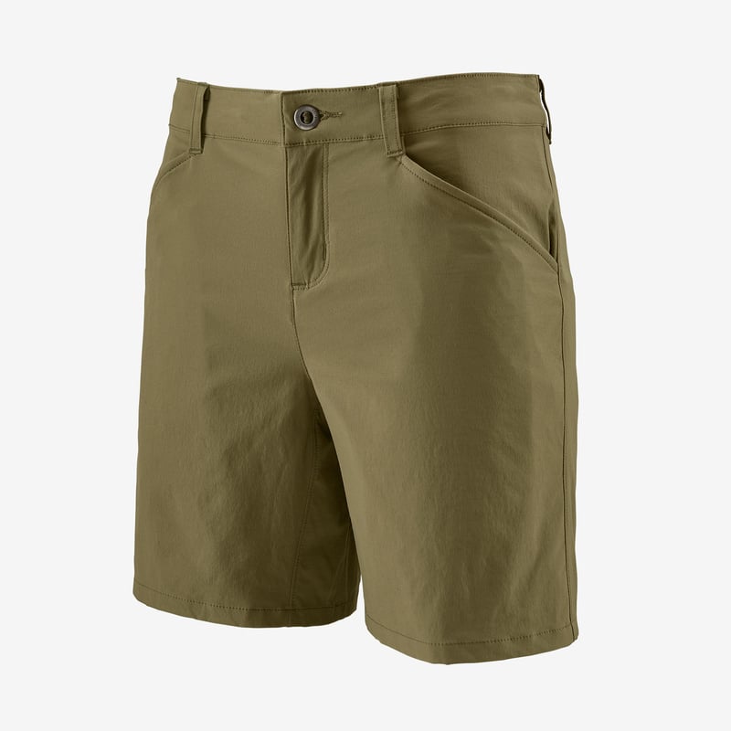 Patagonia Women's Quandary Shorts - 7" - Fatigue Green