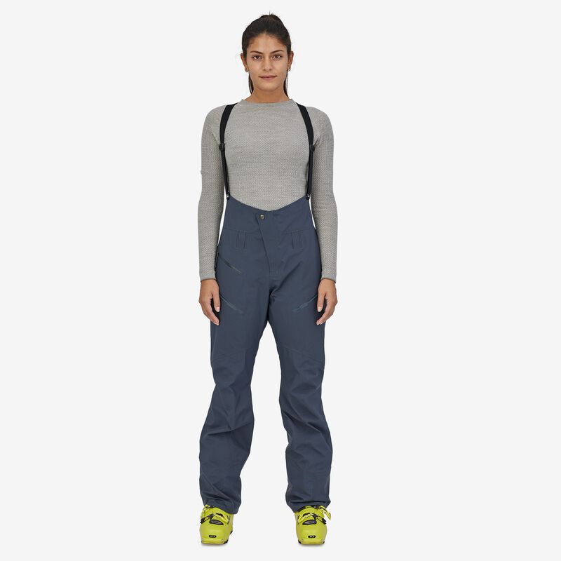 Patagonia Women's PowSlayer Bibs - Smolder Blue