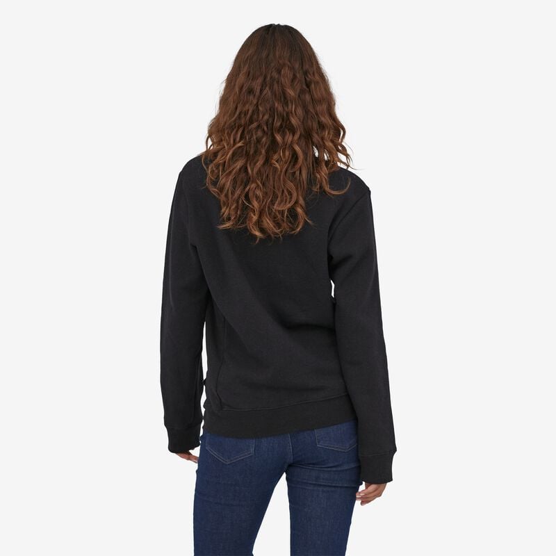 Patagonia Spirited Seasons Uprisal Crew Sweatshirt - Ink Black