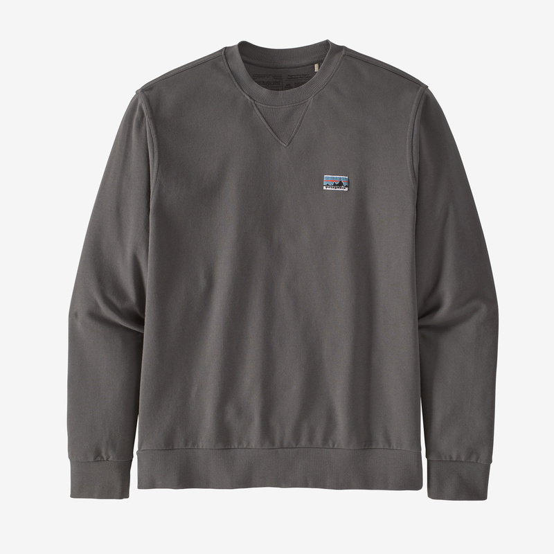 Patagonia Men's Regenerative Organic Certified™ Cotton Crewneck Sweatshirt - Noble Grey