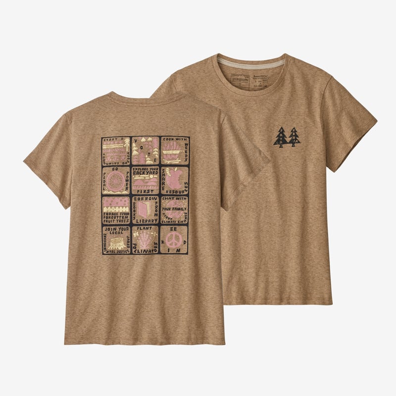 Patagonia Women's How to Change Responsibili-Tee® - Nest Brown