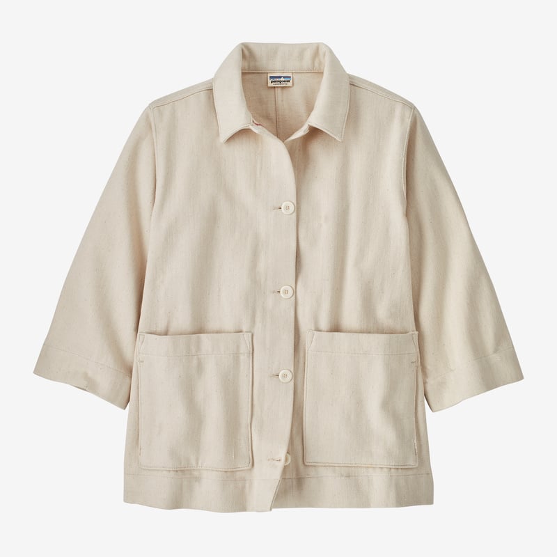 Patagonia Women's Organic Cotton Canvas Jacket - Undyed Natural