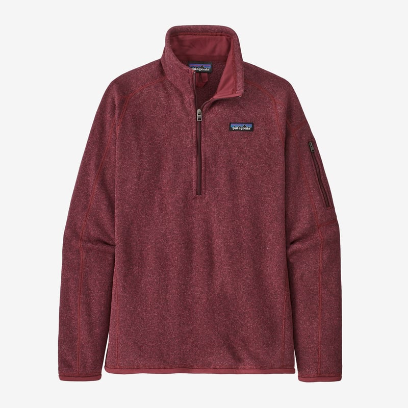 Patagonia Women's Better Sweater® 1/4-Zip Fleece - Sequoia Red