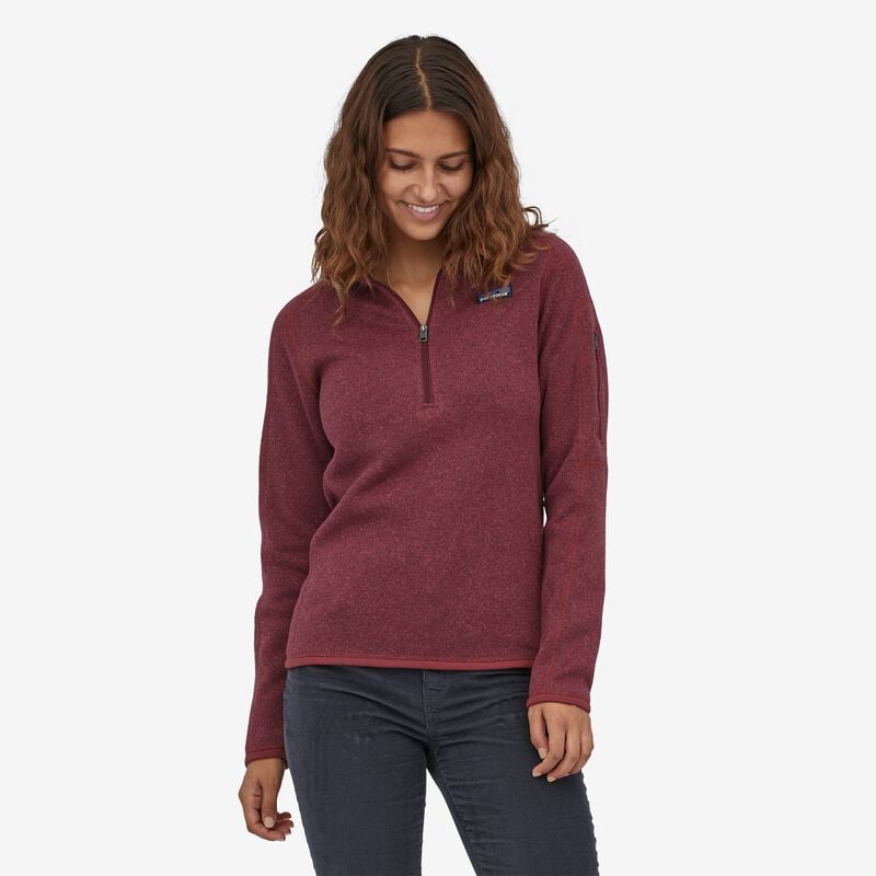 Patagonia Women's Better Sweater® 1/4-Zip Fleece - Sequoia Red