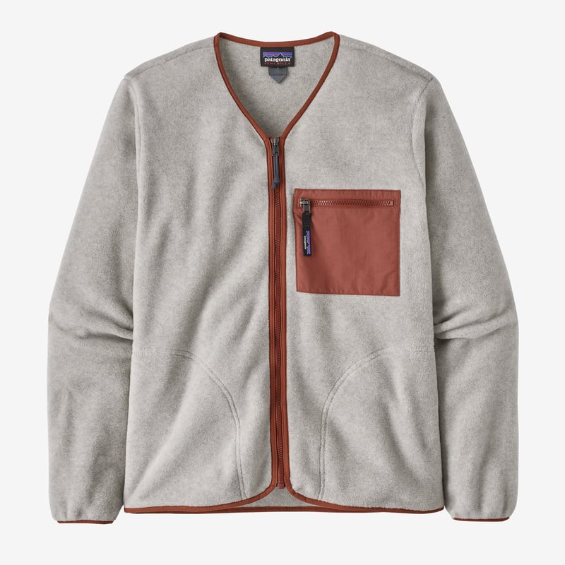 Patagonia Synchilla® Fleece Cardigan Jacket - Oatmeal Heather