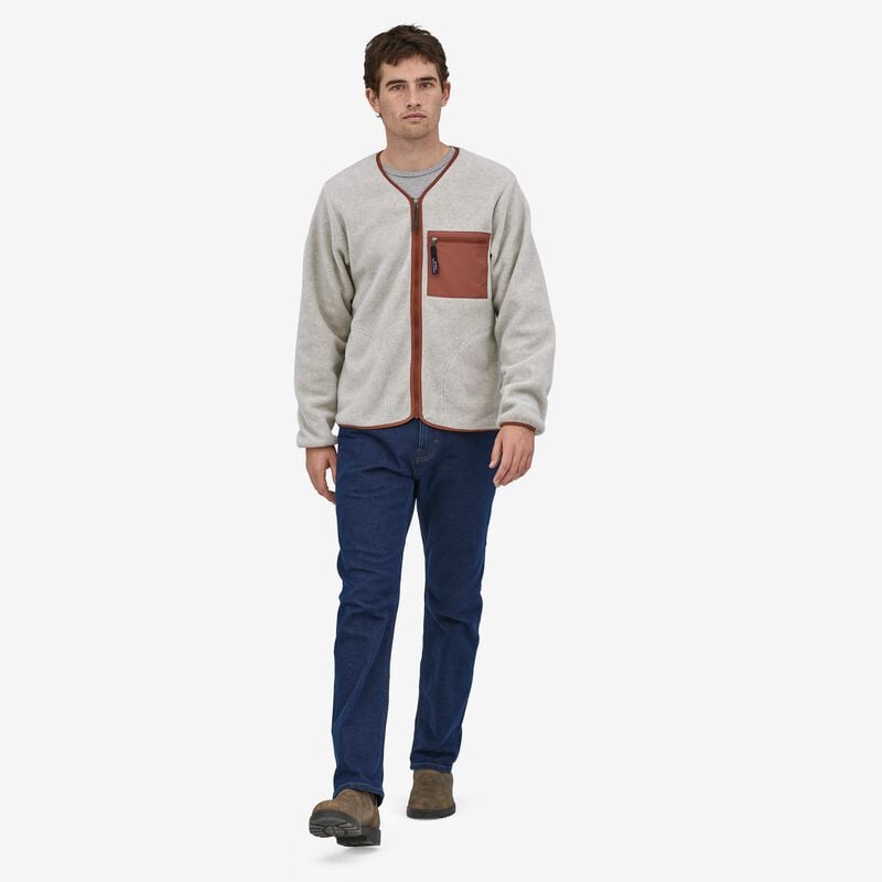 Patagonia Synchilla® Fleece Cardigan Jacket - Oatmeal Heather