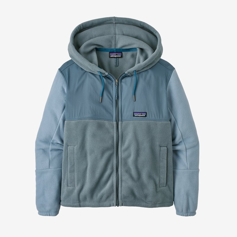Patagonia Women's Microdini Fleece Hoody - Plume Grey