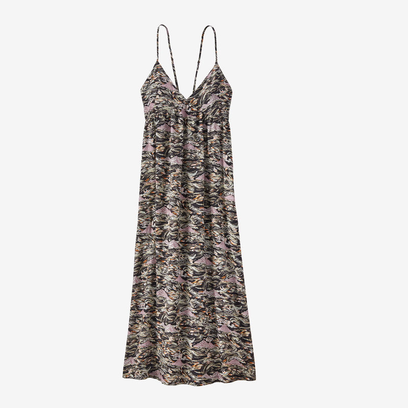 Patagonia Women's Pataloha® Strappy Dress - Island Currents: Ink Black