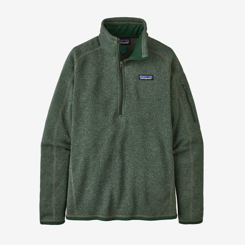 Patagonia Women's Better Sweater® 1/4-Zip Fleece - Hemlock Green