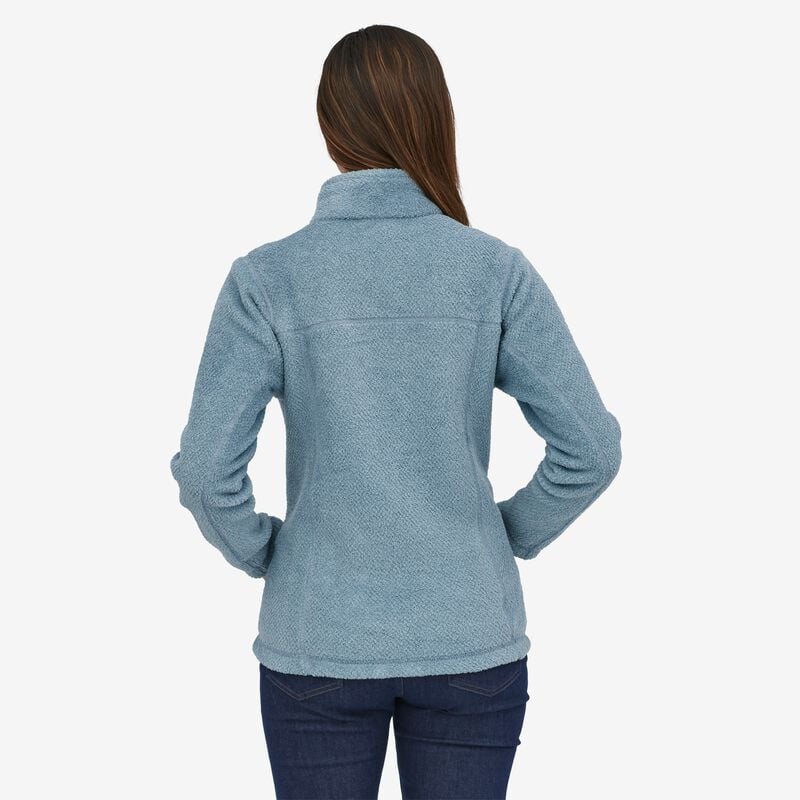Patagonia Women's Re-Tool Snap-T® Fleece Pullover - Steam Blue - Light Plume Grey X-Dye