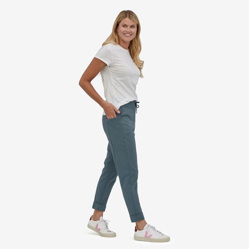 Patagonia Women's Organic Cotton Roaming Joggers - Plume Grey