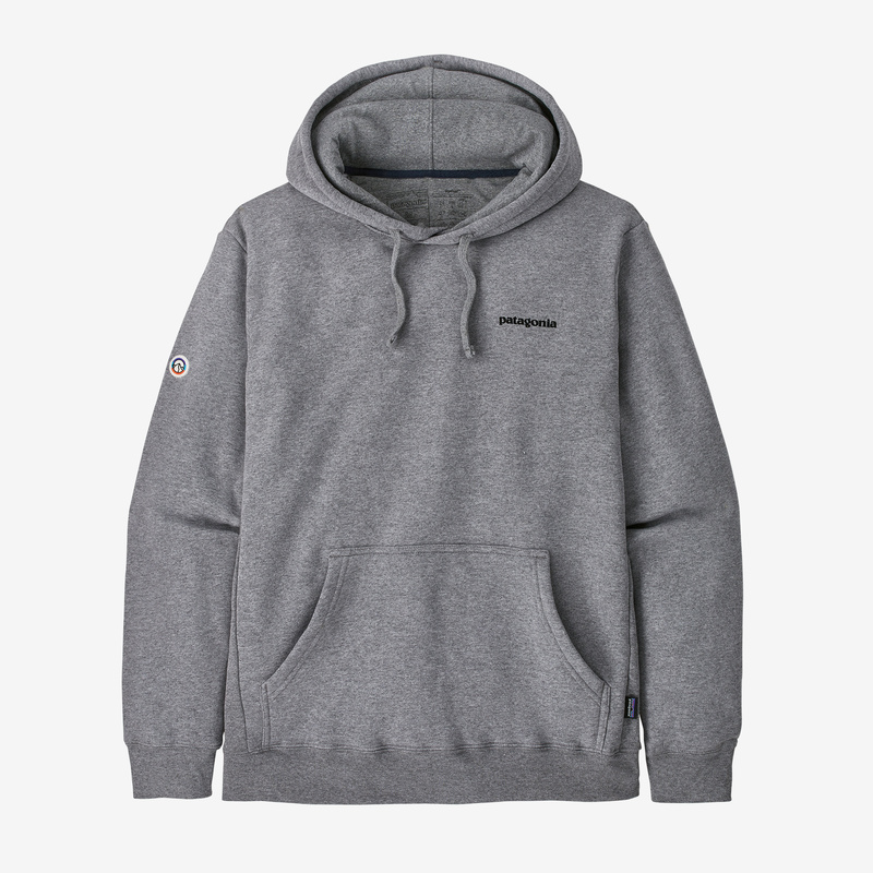 Patagonia Fitz Roy Icon Uprisal Hoody - Gravel Heather