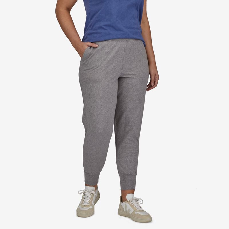 Patagonia Women's Ahnya Fleece Pants - Salt Grey