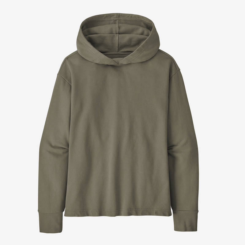 Patagonia Women's Regenerative Organic Certified™ Cotton Essential Hoody - Garden Green