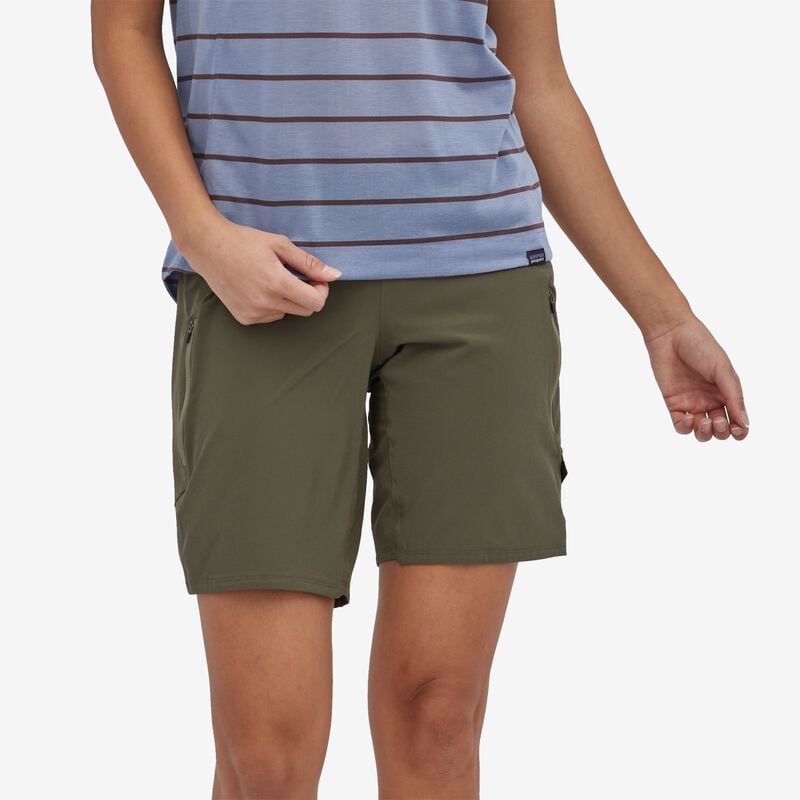 Patagonia Women's Tyrolean Bike Shorts - 9½" - Basin Green