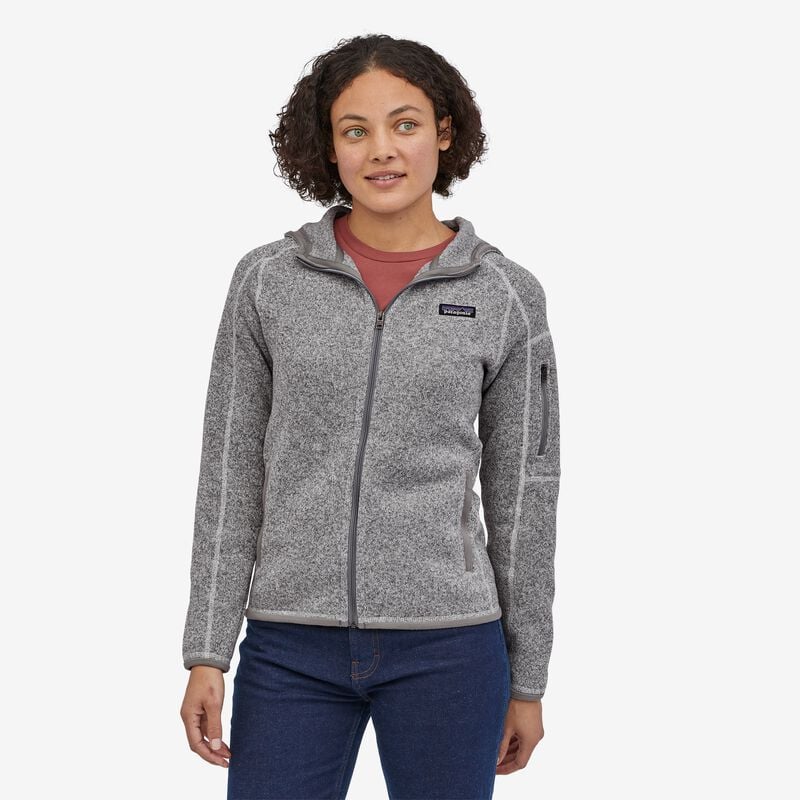 Patagonia Women's Better Sweater® Fleece Hoody - Birch White