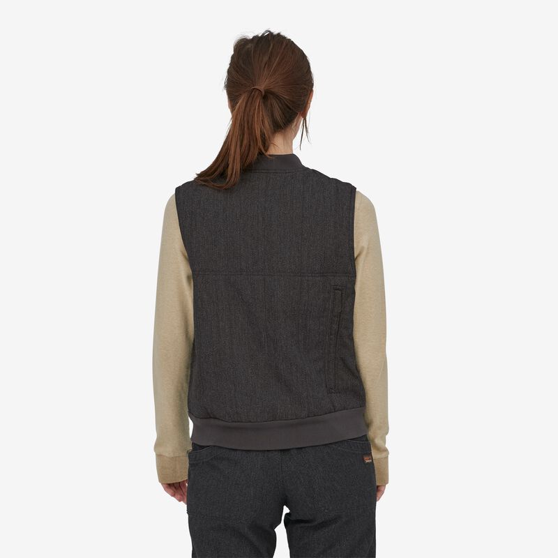 Patagonia Women's All Seasons Hemp Canvas Vest - Ink Black