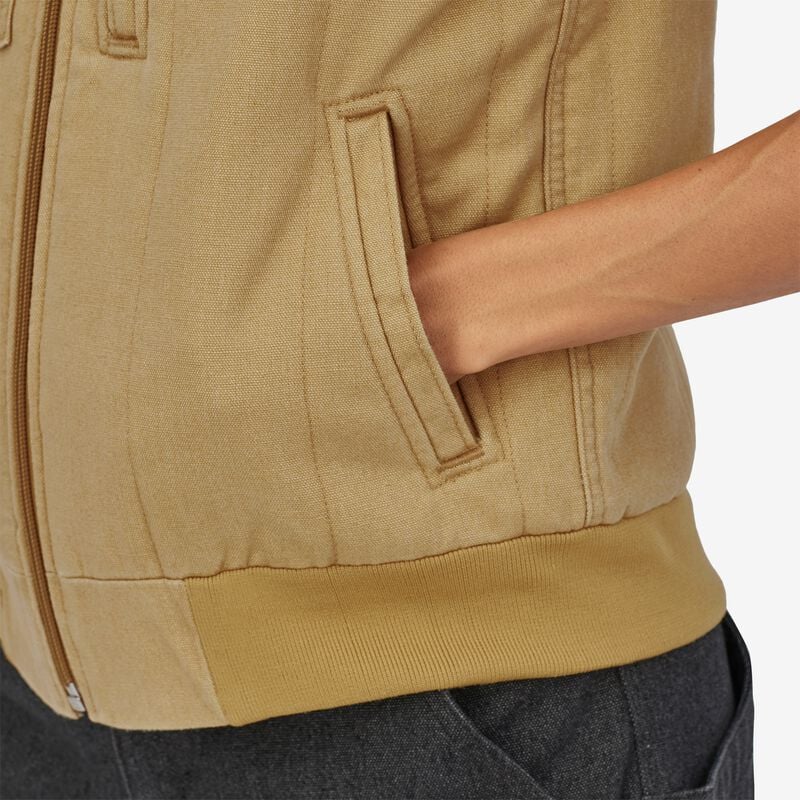 Patagonia Women's All Seasons Hemp Canvas Vest - Ink Black