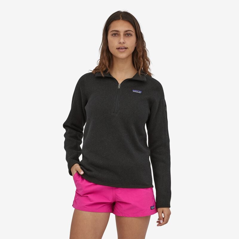 Patagonia Women's Better Sweater® 1/4-Zip Fleece - Black