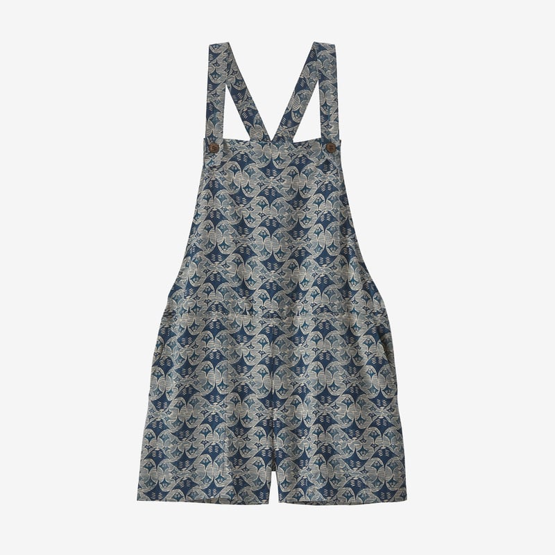Patagonia Women's Pataloha® Romper - Ray Migration: Stone Blue