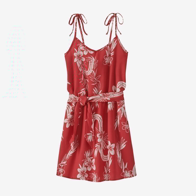 Patagonia Women's Pataloha® Tie Dress - Patalokahi: Sumac Red