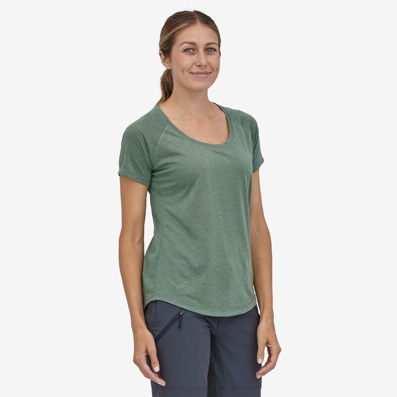 Patagonia Women's Capilene® Cool Trail Shirt - Hemlock Green
