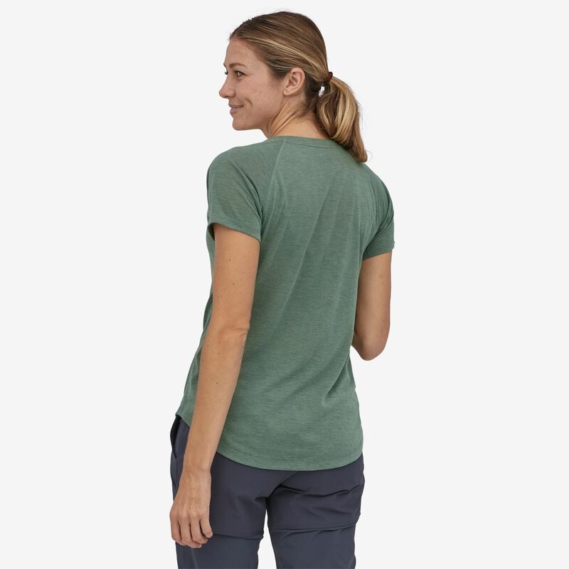Patagonia Women's Capilene® Cool Trail Shirt - Hemlock Green