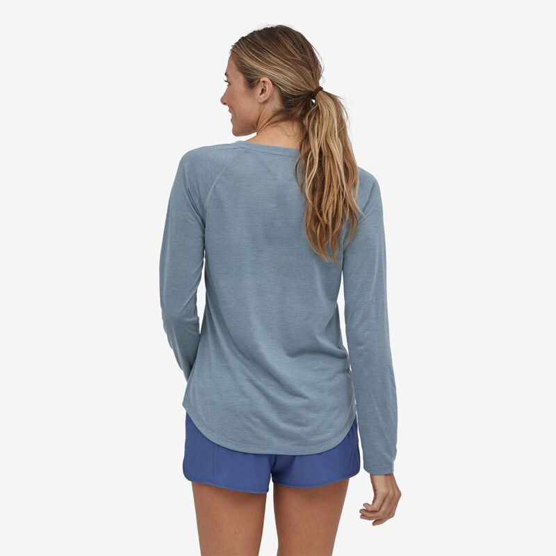 Patagonia Women's Long-Sleeved Capilene® Cool Trail Shirt - Light Plume Grey