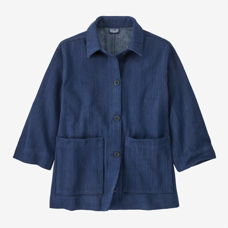 Patagonia Women's Organic Cotton Canvas Jacket - Indigo Blue