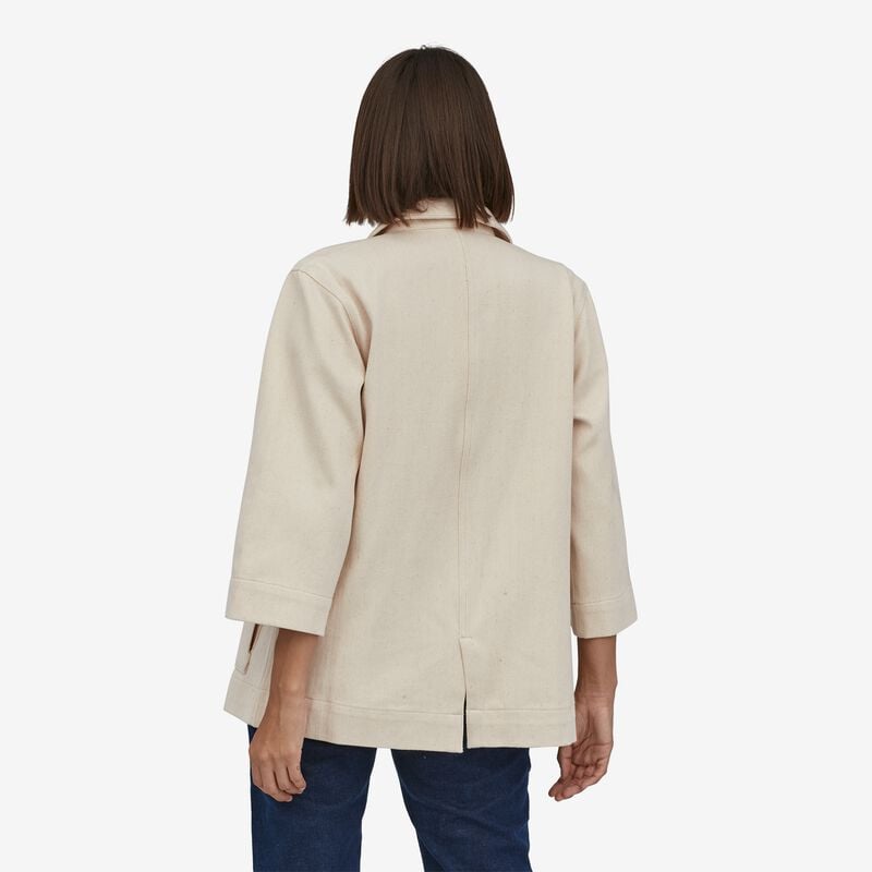 Patagonia Women's Organic Cotton Canvas Jacket - Indigo Blue