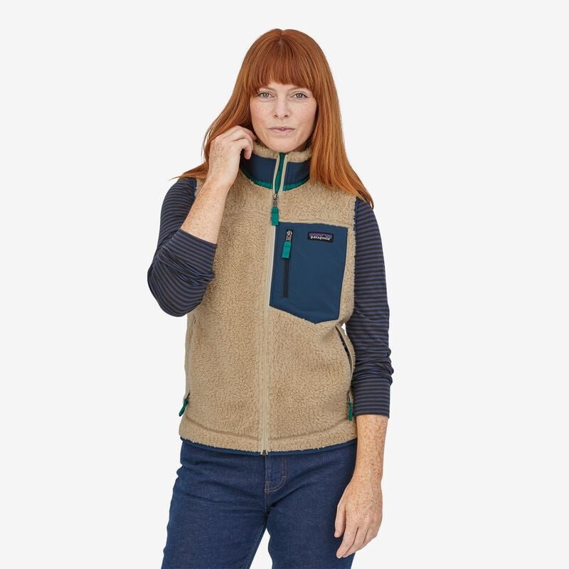 Patagonia Women's Classic Retro-X® Fleece Vest - Dark Natural