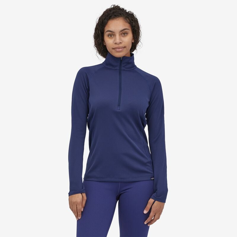Patagonia Women's Capilene® Midweight Zip-Neck - Sound Blue