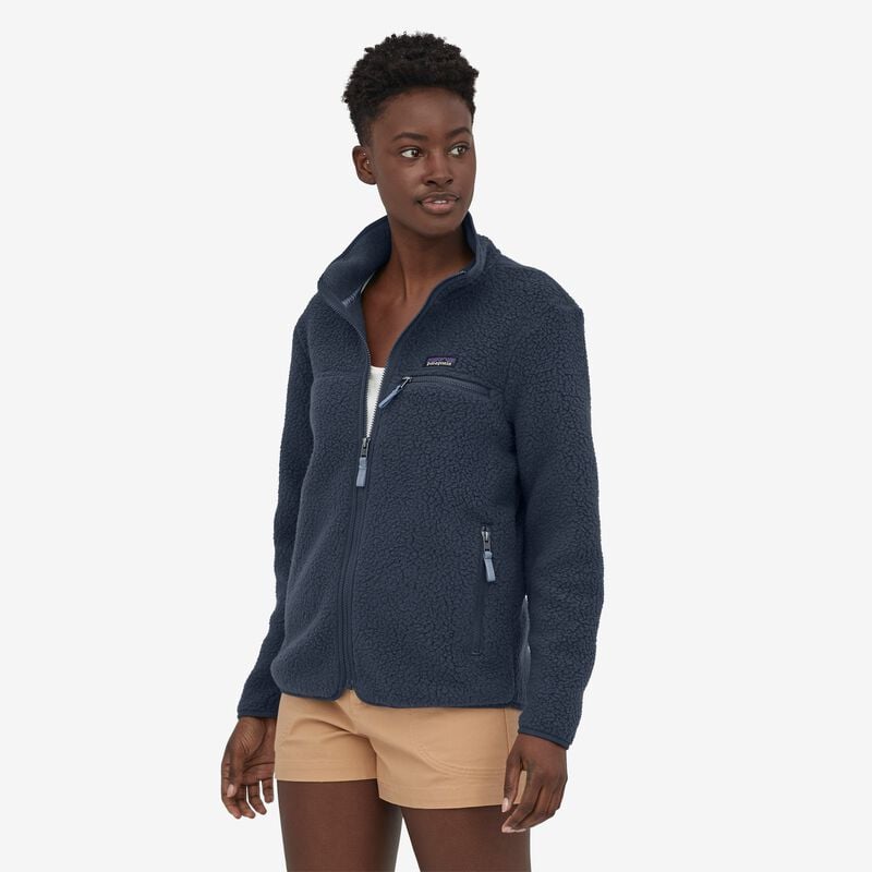 Patagonia Women's Retro Pile Fleece Jacket - New Navy