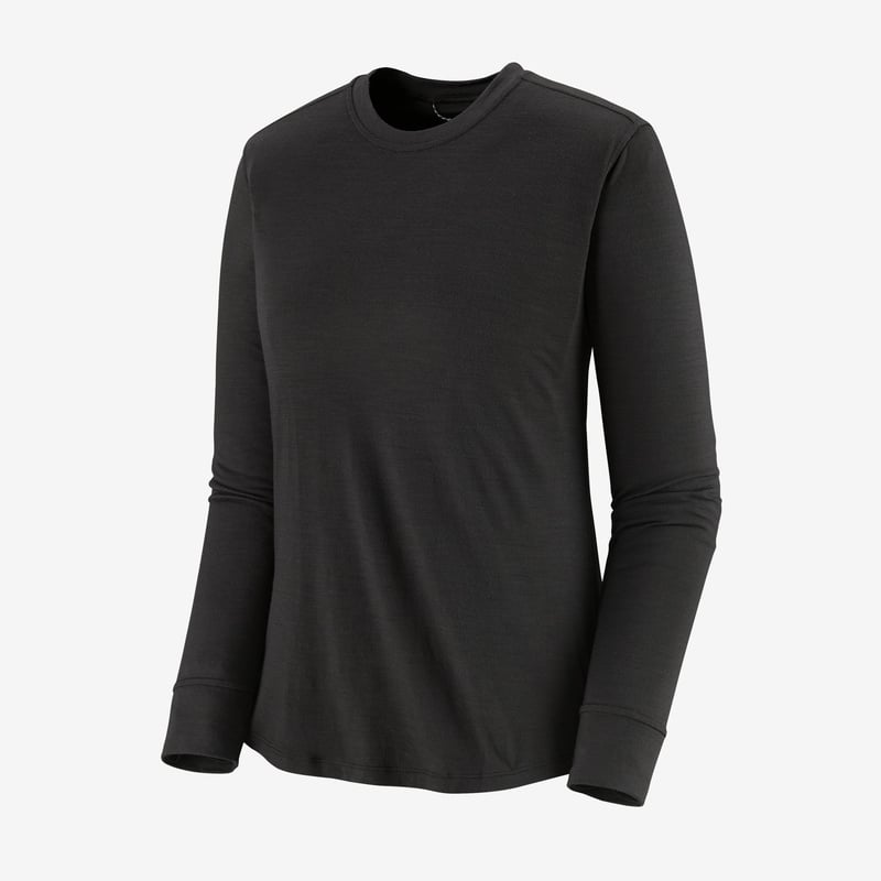 Patagonia Women's Long-Sleeved Capilene® Cool Merino Shirt - Black