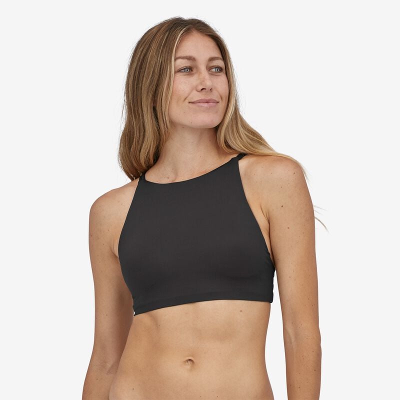 Patagonia Women's Nanogrip Nireta Bikini Top - Ink Black