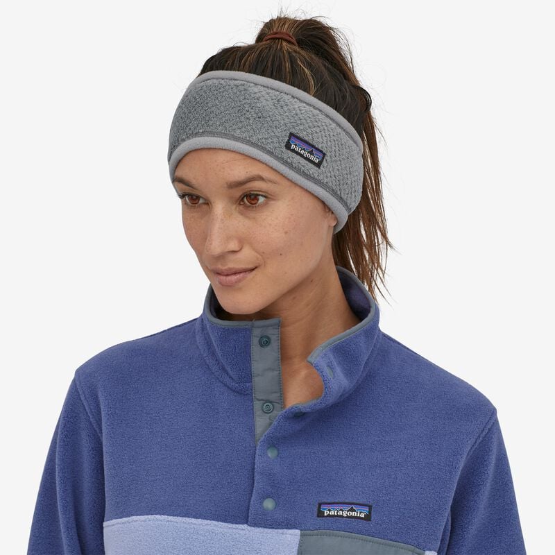 Patagonia Women's Re-Tool Fleece Headband - Tailored Grey - Nickel X-Dye
