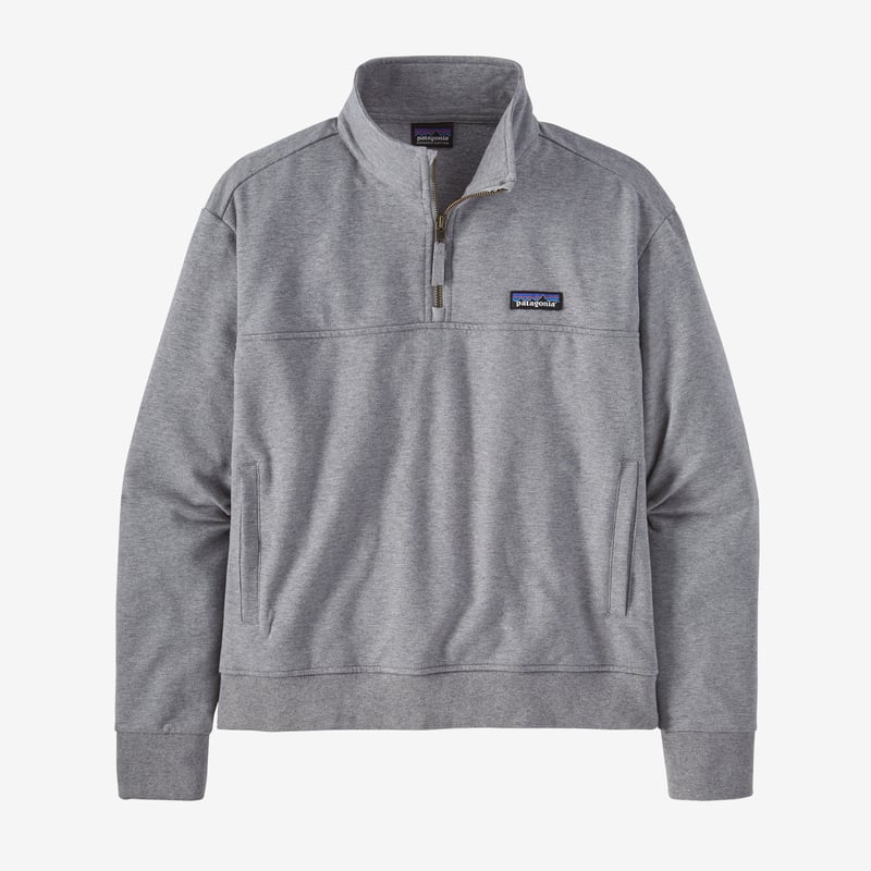 Patagonia Women's Ahnya Fleece Pullover - Salt Grey