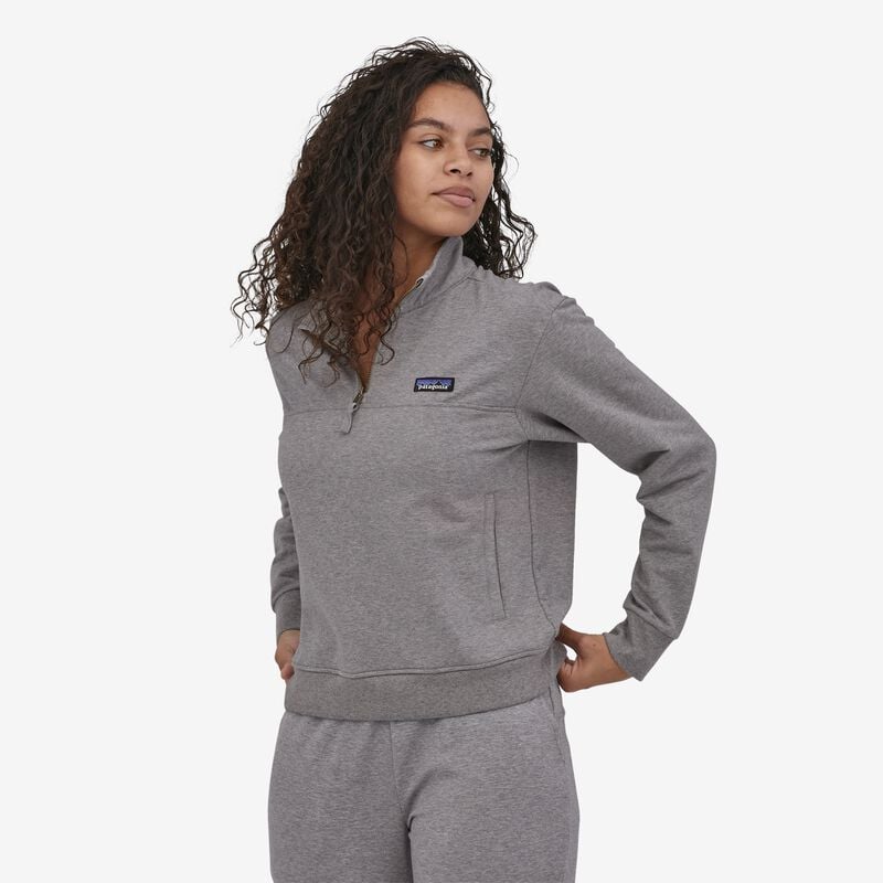 Patagonia Women's Ahnya Fleece Pullover - Salt Grey