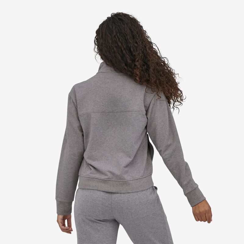 Patagonia Women's Ahnya Fleece Pullover - Salt Grey