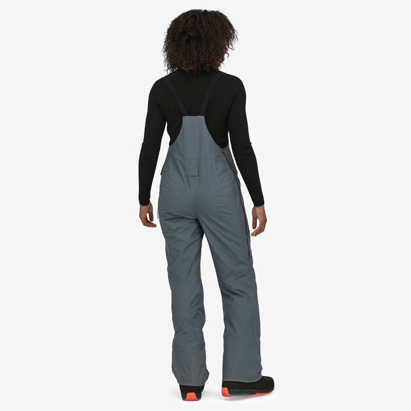 Patagonia Women's Powder Town Bibs - Plume Grey