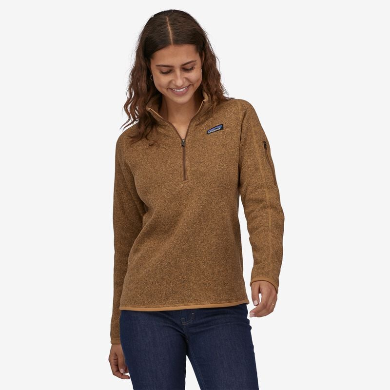 Patagonia Women's Better Sweater® 1/4-Zip Fleece - Nest Brown