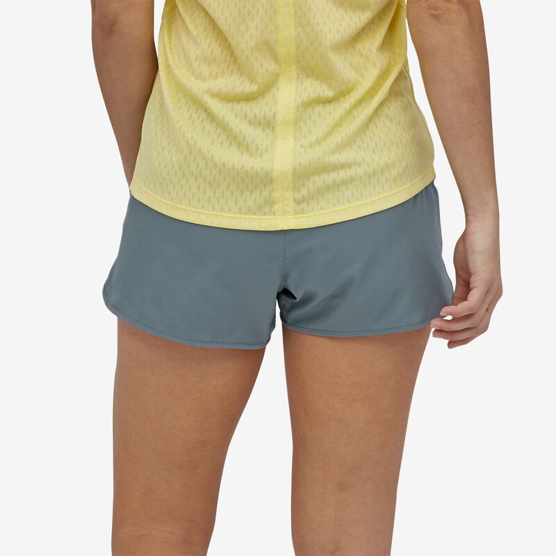 Patagonia Women's Strider Running Shorts - 3½" - Plume Grey