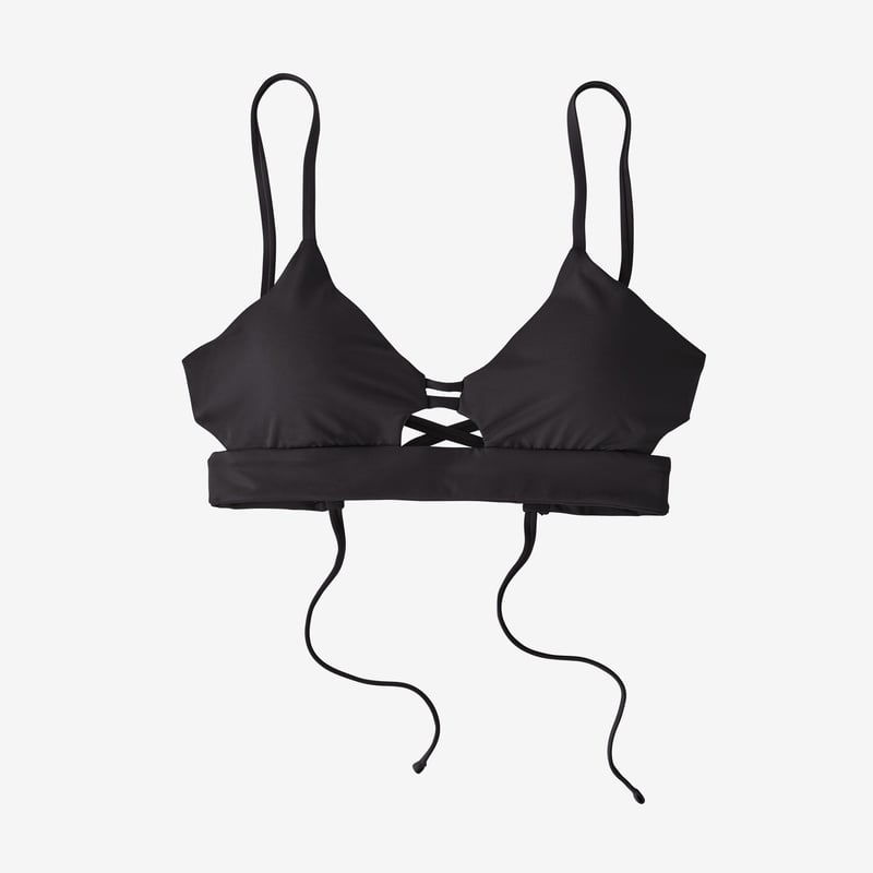 Patagonia Women's Focal Point Bikini Top - Ink Black