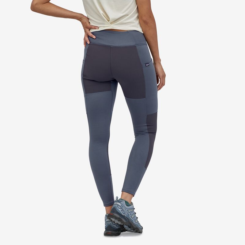 Patagonia Women's Pack Out Hike Tights - Smolder Blue