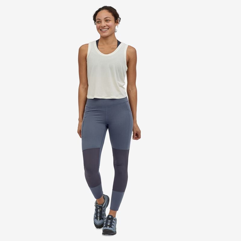 Patagonia Women's Pack Out Hike Tights - Smolder Blue
