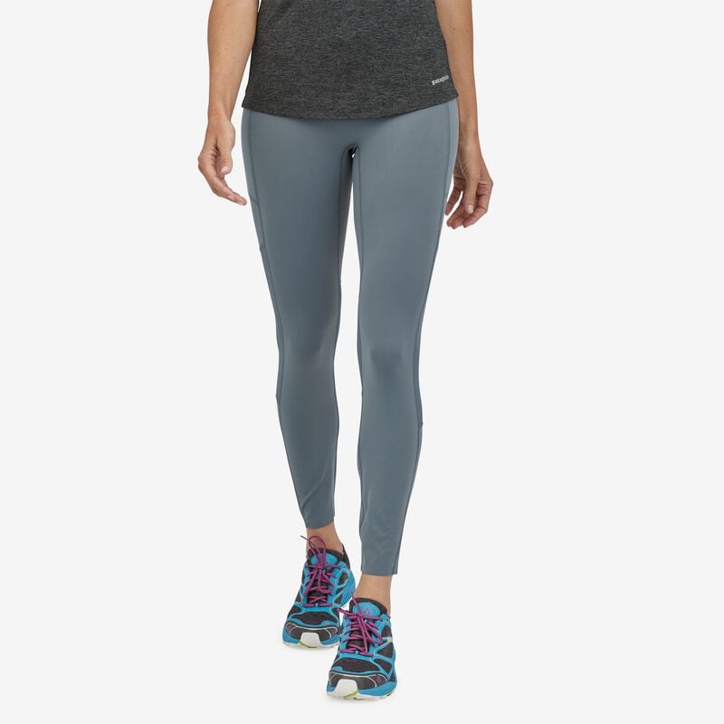 Patagonia Women's Endless Run 7/8 Tights - Plume Grey