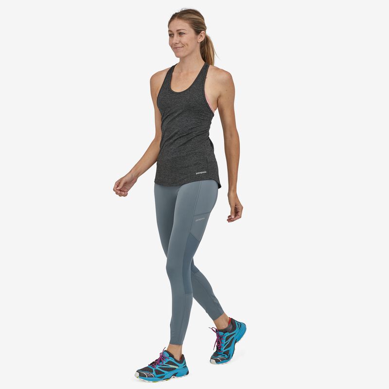 Patagonia Women's Endless Run 7/8 Tights - Plume Grey