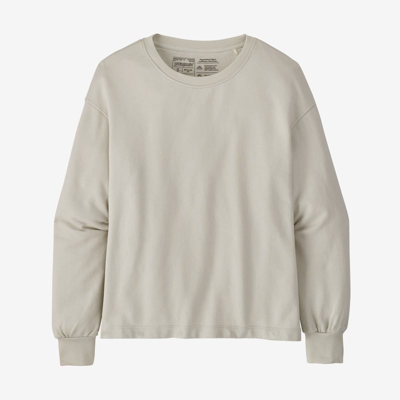 Patagonia Women's Regenerative Organic Certified™ Cotton Essential Pullover - Dyno White